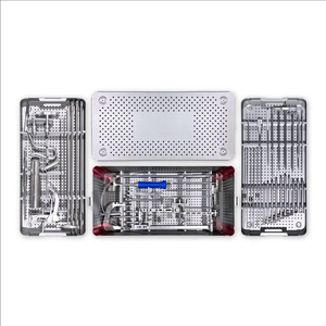 Medical Surgical Instruments <b>Set</b> For Neurosurgery & Orthopedic Surgery Stainless Steel Pedicle <b>Screw</b> & Cervical Spine <b>Set</b> - Product Image 5