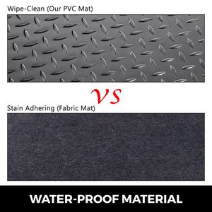 Tappetino per Garage in PVC Spesso 8mm, 450x110 cm, Texture a Diamante, Antiscivolo, Rotolo per Pavimentazione Garage, Copertura 10 m² - Product Image 2