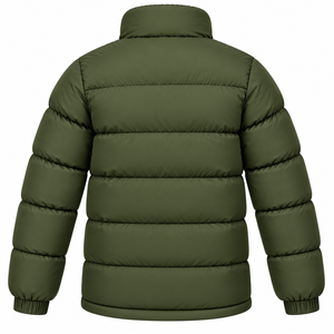 Wholesale <b>Men</b> Puffer Jacket <b>Warm</b> Winter <b>Coat</b> Heavy Padded Outdoor Bubble Jacket Solid Color Custom <b>Mens</b> Streetwear Puffer <b>Coat</b> - Product Image 2