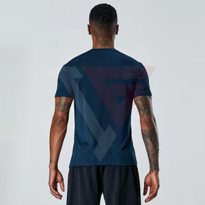 Camiseta de Hombre Personalizada con Cuello Redondo, Manga Corta, Tejido Oxford, 100% Algodón, Estilo Vintage, Secado Rápido y Transpirable - Product Image 5