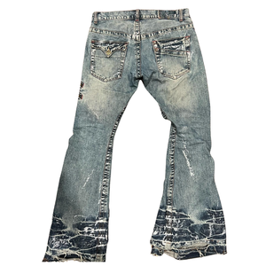 Nouvel Arrivage – Pantalon en Jean Homme Sur Mesure Coupe Droite Décontracté Léger 100% Coton Coupe Ample - Product Image 2