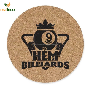 Sous-verres ronds imprimés sur mesure de style classique avec feuilles de support pour la décoration artisanale personnalisée et les fournitures de fête - Product Image 1