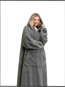 2024 New Customizable OEM Oversized Heavyweight Breathable Comfortable Thick Trendy Embroidered 100% Cotton Unisex <b>Hoodie</b> - Product Image 4