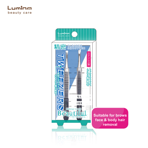 Juego de pinzas de punta fina de 2 piezas con agarre antideslizante - Product Image 2