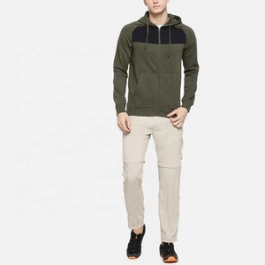 Men's Hooded Sweatshirt Color Blocking Design Regular Fit Casual <b>Zip</b>-Up <b>Hoodie</b> <b>Pockets</b> Winter Wear Custom Logo 100% Cotton - Product Image 6