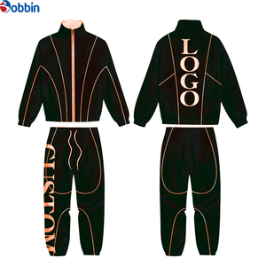 Conjunto Deportivo Cortavientos para Hombre, Ropa de Moda, Conjunto Deportivo Cortavientos 2 en 1 con Cintura Elástica, Diseño Casual Sólido - Product Image 3