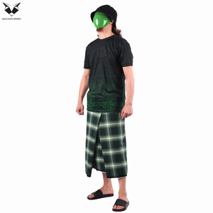 Izar Lungi Tradicional a Cuadros para Hombre, Tela de Algodón Transpirable, Prenda de Oración Musulmana, Pantalón Modesto Ligero con Patrón a Cuadros para Hombre - Product Image 4