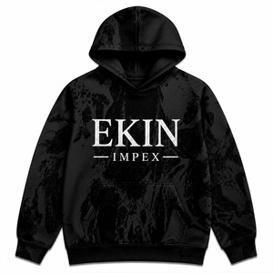 เสื้อฮู้ดพิมพ์ลายทั้งตัว ผ้าฝ้ายพรีเมียม ฟลีซ ยูนิเซ็กส์ สตรีทแวร์ - Product Image 1