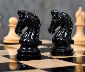 Série Imperial Collector Sinquefield Cup 2014, pièces d'échecs V2.0, roi de 3,75 pouces, ébène et bois de buxus, au meilleur prix - Product Image 1