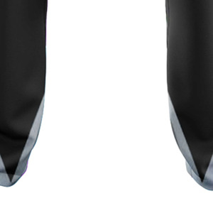 Pantalon de survêtement sportif pour homme, noir et vert à motifs, taille élastique, séchage rapide, léger, idéal pour l'été, impression par sublimation - Product Image 4