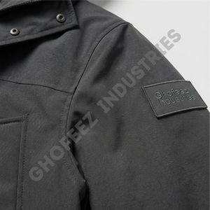 เสื้อแจ็คเก็ตยุทธวิธีสำหรับทุกสภาพภูมิประเทศ ผ้าคอร์ดูร่าทนทานต่อการเสียดสี ลายพราง พร้อมข้อมือปรับได้ - Product Image 5