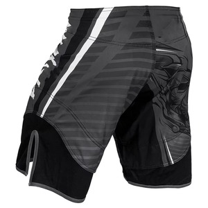 Black Gray Contrast Color Good Quality Pakistan Made New Arrival With Reasonable Price MMA Shorts For Men <b>BY</b> Teens INDUSTRIES - Product Image 3