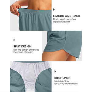 Nouveaux shorts de sport décontractés unisexes pour femmes, été, haute qualité, polyester, pour la course à pied et la gym - Product Image 3