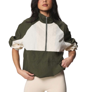 Veste coupe-vent décontractée légère et à séchage rapide pour femmes, veste de sport en nylon personnalisée en gros - Product Image 3
