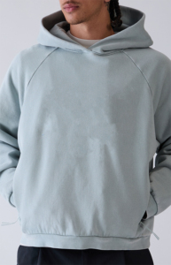Unisex Blue <b>Vintage</b> <b>Oversized</b> Hoodie-Loose Fit Autumn Casual Fashion Fleece <b>Sweatshirt</b>-Windproof & Anti-Pilling Pullover Daily - Product Image 5