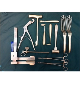 Premium Thoracotomy Surgical Instrument Set Stainless Steel Cardiothoracic Finochietto Rib Spreader Allison Lung Retractor <b>Kit</b> - Product Image 3