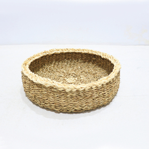 Panier de rangement en jonc tressé rond pour l'organisation de la maison – Offre spéciale - Product Image 2