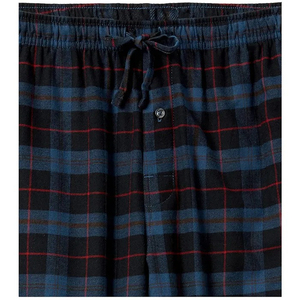 <b>Men's</b> Lightweight Full-Length Sleepwear <b>Pajama</b> Loose Fit Quick Dry <b>Flannel</b> Loungewear Trousers High Drawstring Waist Printed - Product Image 5