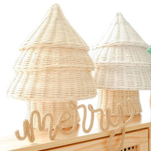 Decoración Navideña Rústica y Festiva, Ecológica, Hecha a Mano en Vietnam, Centro de Mesa para Fiestas, OEM ODM - Product Image 2