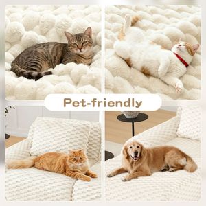 Divano Sezionale Modulare Moderno 114 in Tessuto Flanella, Oversize a 3 Posti con Seduta Profonda, Senza Struttura con Fibbia C per Soggiorno - Product Image 6