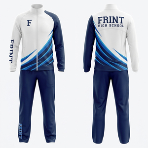 Premium 100% Polyester 320gsm Breathable Waterproof Quick Dry Short Printed <b>Badminton</b> Training Suit Dark Green White Panels - Product Image 6