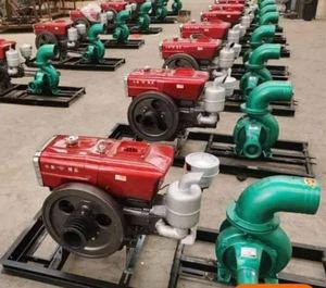 NewWater-Cooled Diesel Engine 6 Inches 150mm Irrigation Water Pump Trailer <b>Set</b> For Sale Low Price - Product Image 1