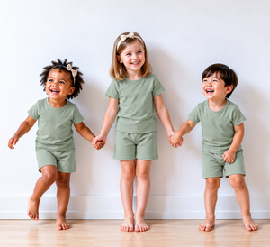 Conjunto de Ropa de Dormir de Bambú para Niños, Envío Rápido, Pijama de Manga Larga para Bebés, Ropa de Dormir para Niños Pequeños - Product Image 1