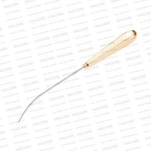 Daniel Endoforehead Nerve Hook 9-1/4" Semi-courbé 90D Gauche, Instrument de chirurgie plastique endoscopique pour lifting frontal et des sourcils par Vaslcare - Product Image 5