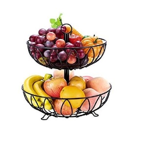 High Trending Metal <b>Wire</b> <b>Basket</b> for Kitchen & Living Room Tabletop Decoration Storage <b>Basket</b> Customized Size Shape - Product Image 3