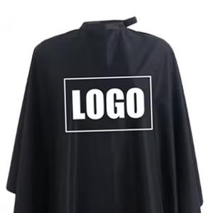 Tablier de coiffure en denim avec poches et sangles réglables pour barbiers et coiffeurs, tablier de barbier personnalisable avec design et logo - Product Image 4
