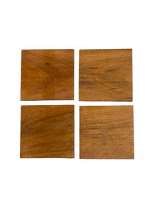 Wholesale Handmade Wooden Coasters, Natural Wood <b>Drink</b> Coaster Set for Home, Restaurant, Hotel, Cafe, Office, Wedding, Party - Product Image 5
