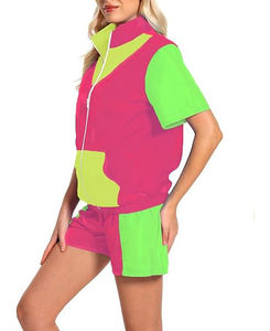 Traje Cortavientos de Alta Calidad para Mujer, Nuevo Diseño, Conjunto de 2 Piezas, Transpirable, con Capucha y Cuello Ajustable - Product Image 5