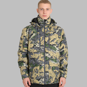 Veste de chasse softshell camouflage pour homme, imperméable, manches longues, vêtements d'automne, vêtements d'extérieur en polyester - Product Image 2