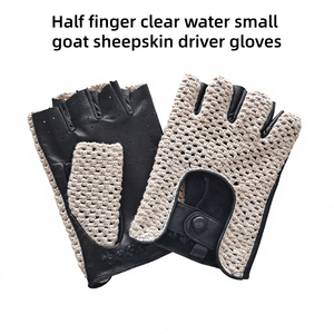 Flame-Retardant Genuine Goat <b>Sheepskin</b> Leather Safety Driving <b>Gloves</b> for <b>Men</b> Soft Touch Design Smooth Fit Pull-On Closure - Product Image 5