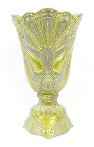 Quemador de Incienso y Bakhoor Árabe Grande Hecho a Mano de Latón de Primera Calidad, Ideal para Decoración de Mesa Elegante - Product Image 2