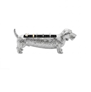 Moderno Soporte para Anillos con Forma de Gato, Organizador de Joyas de Metal, Base de Terciopelo, Regalo Perfecto para Amantes de los Gatos - Product Image 2