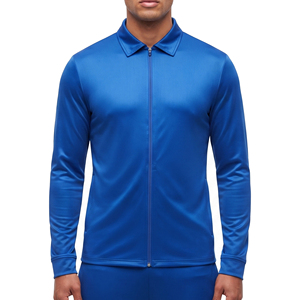 Mens Professional Training Jacket Full <b>Zip</b> Fleece Eco-Friendly Windproof Sports Team Wear Athletic Track Jackets - Product Image 4