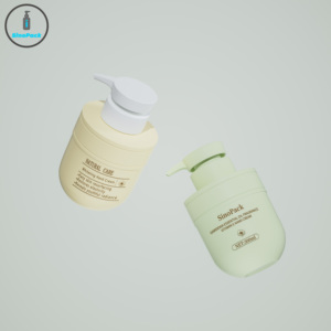 HDPEプラスチックシャンプーローションチューブポンプスプレーボトル300mlフェイスクリーム用スクリーン印刷 - Product Image 3