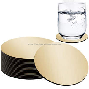 Posavasos de vajilla de Metal martillado hecho a mano al por mayor de alta calidad, posavasos de sublimación para decoración del hogar de la India - Product Image 4