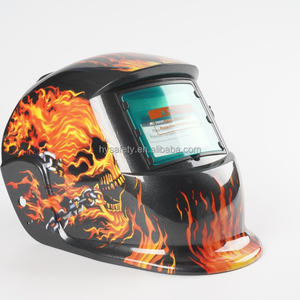 Suministros de soldadura automática con energía solar Control digital profesional <span class=keywords><strong>Casco</strong></span> de soldadura de oscurecimiento automático con iluminación LED - Product Image 1