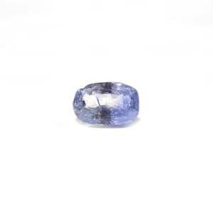 Lab-Created Blue Sapphire 4 Carat Loose Gemstone 12mm for Fine Jewelry - Product Image 1