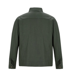 Best Quality Men's <b>Custom</b> <b>Denim</b> <b>Jacket</b> Slim Fit 100% Cotton Solid Color Fashion Style Breathable Washed for Winter - Product Image 3