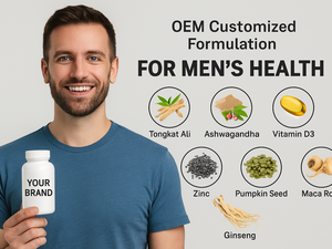 Suplemento a base de hierbas en polvo para la salud de los hombres, fórmula personalizada OEM para uso en adultos - Product Image 6