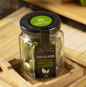 Halal OEM Dragee de Almendras con Chocolate y Matcha, Productos Saludables al por Mayor a Granel Personalizados - Product Image 1