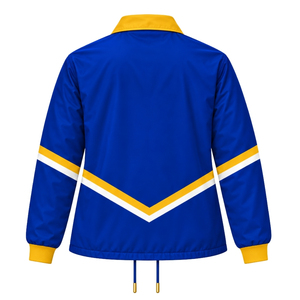 เสื้อแจ็คเก็ตกันลม Sigma Gamma Rho สำหรับผู้หญิง ลายกรีก แบบซิปพิมพ์ลายตามสั่ง เสื้อคลุมกีฬา ขายส่งจำนวนมาก - Product Image 2