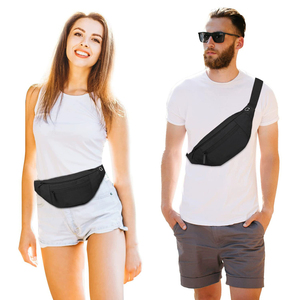 Riñonera de Gran Capacidad, Impermeable, de Nailon, con Correa Ajustable, para Hombre y Mujer, con Múltiples Bolsillos con Cierre - Product Image 6