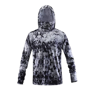 Fabricant et fournisseur OEM de sweats à capuche de pêche sublimés personnalisés en gros, vêtements de performance à manches longues - Product Image 4
