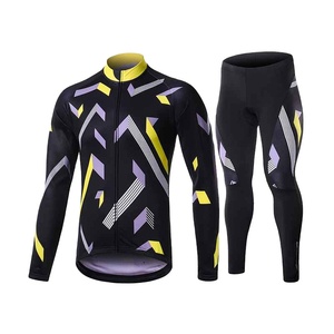 Vêtements de cyclisme pour femmes de haute qualité, ensembles réversibles à manches longues, respirants, pour vélo de route et de montagne - Product Image 4
