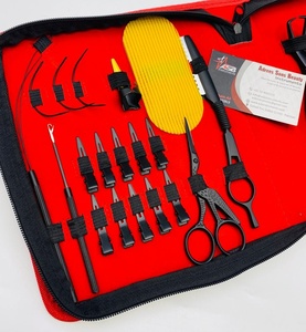 Custom Logo Microlink Tool Kit for Hair <b>Extensions</b> – Stainless Steel Pliers, Razor & Case | OEM Tape-In & Micro <b>Bead</b> Tools Set - Product Image 6