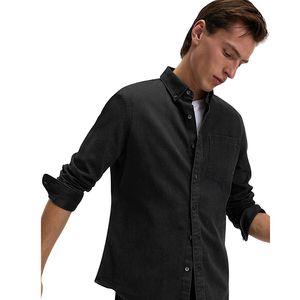 Camisa Casual Ligera de Mezclilla para Hombre, Estilo Moderno para Uso Diario - Product Image 1